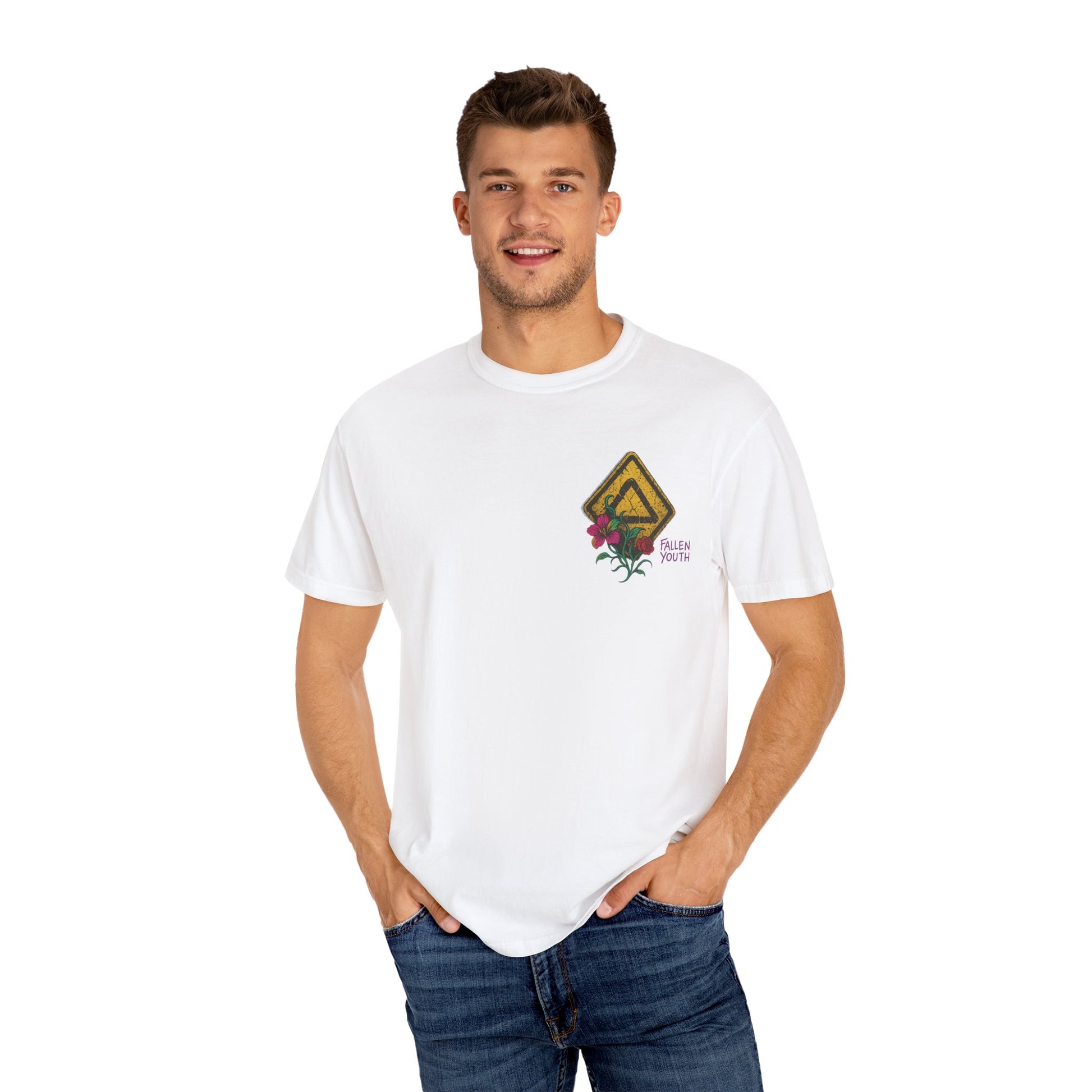 Vibrant Floral Graphic T-Shirt for Everyday Wear, Unisex Summer Tee, Casual Streetwear, Gift for Nature Lovers, Music Festivals