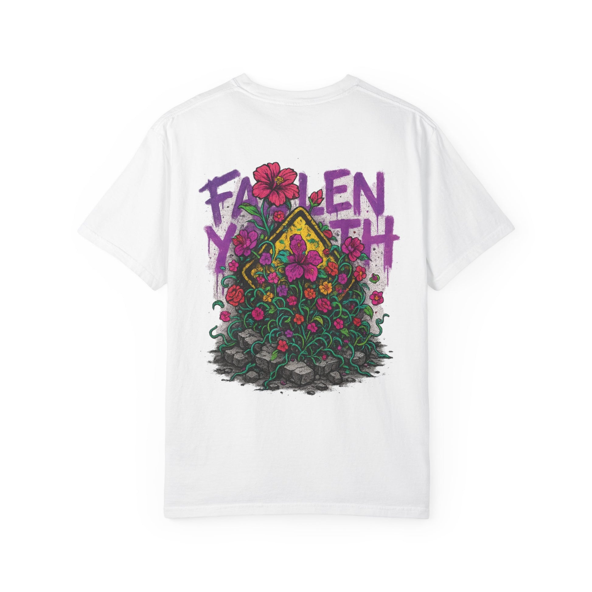 Vibrant Floral Graphic T-Shirt for Everyday Wear, Unisex Summer Tee, Casual Streetwear, Gift for Nature Lovers, Music Festivals
