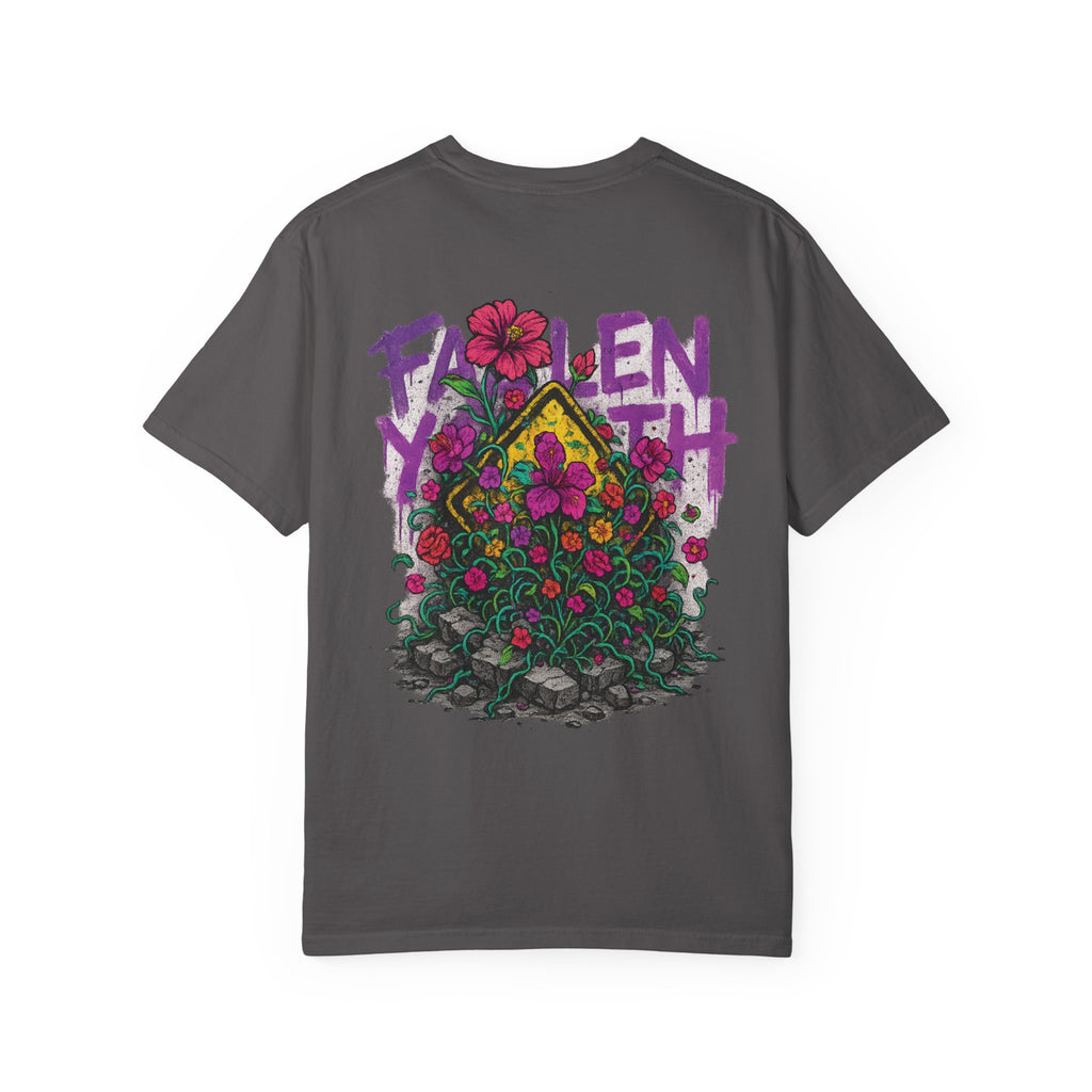Vibrant Floral Graphic T-Shirt for Everyday Wear, Unisex Summer Tee, Casual Streetwear, Gift for Nature Lovers, Music Festivals