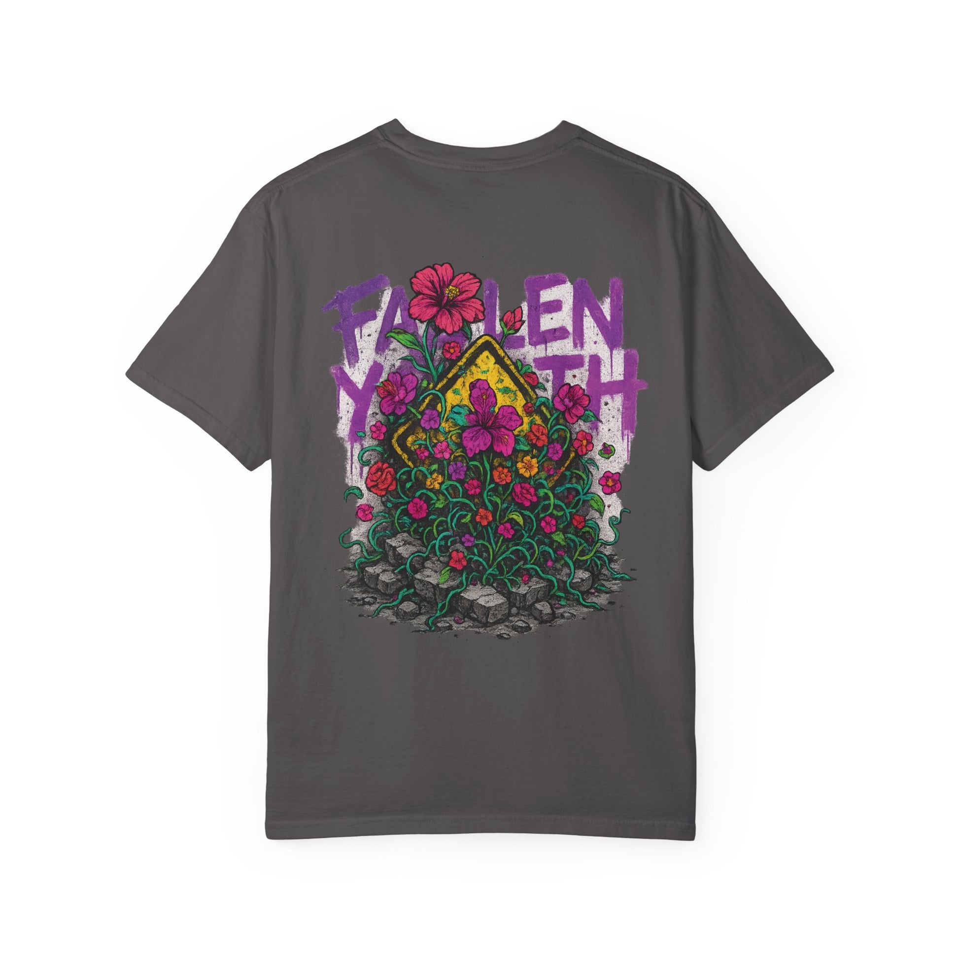 Vibrant Floral Graphic T-Shirt for Everyday Wear, Unisex Summer Tee, Casual Streetwear, Gift for Nature Lovers, Music Festivals